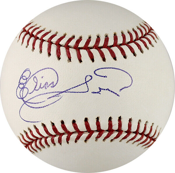 Elias Sosa Autographed ML Baseball MLB Authenticated - Dodgers, Giants, Braves Image 1