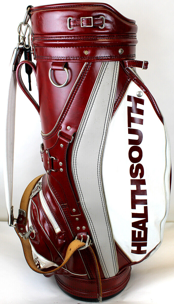 Roger Clemens Autographed Burton HealthSouth Used Golf Bag Inscribed TRISTAR Image 2