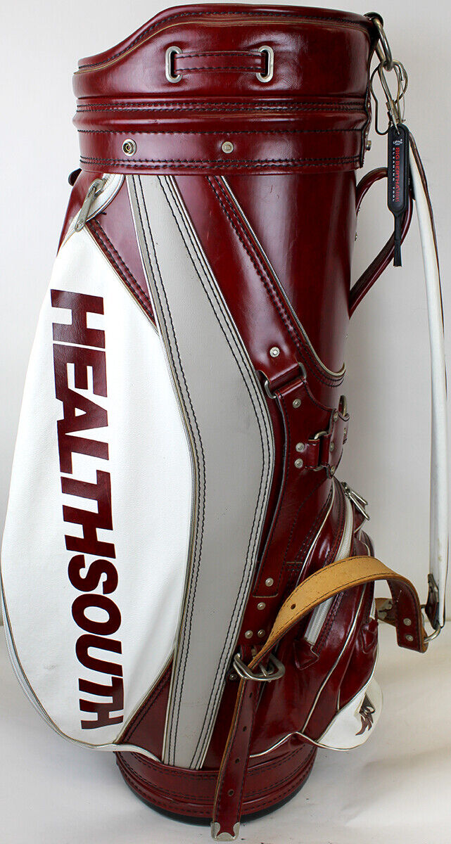 Roger Clemens Autographed Burton HealthSouth Used Golf Bag Inscribed TRISTAR Image 4
