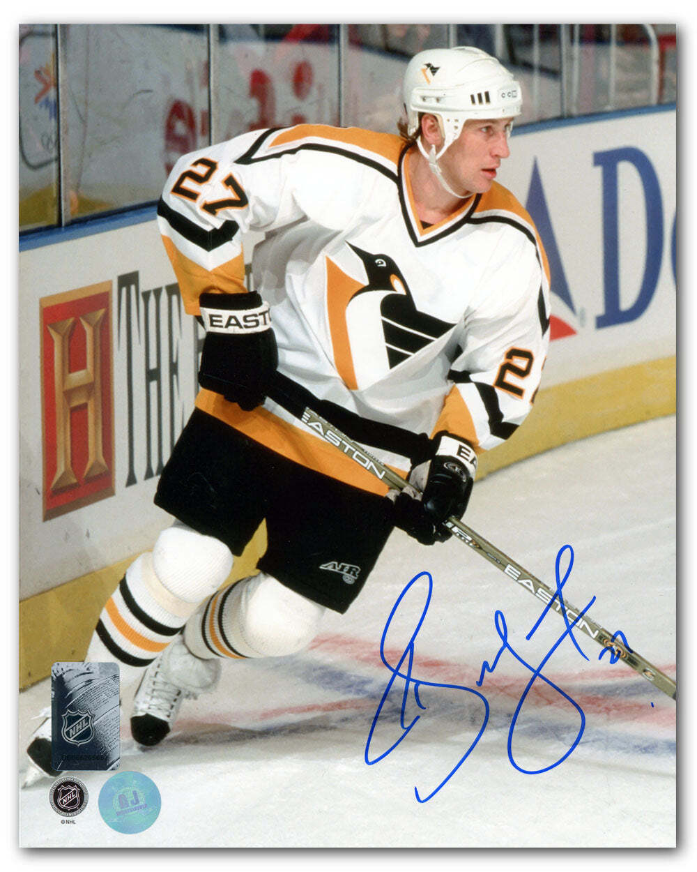 Alexei Kovalev Pittsburgh Penguins Autographed Hockey 8x10 Photo Image 1