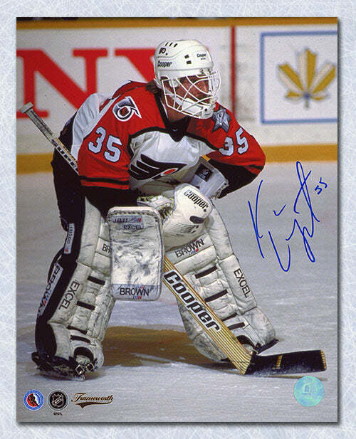 Ken Wregget Philadelphia Flyers Autographed 8x10 Photo Image 1