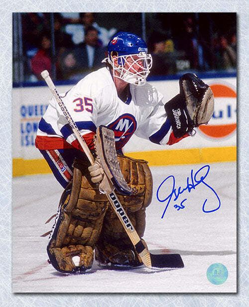 Glenn Healy New York Islanders Autographed 8x10 Photo Image 1