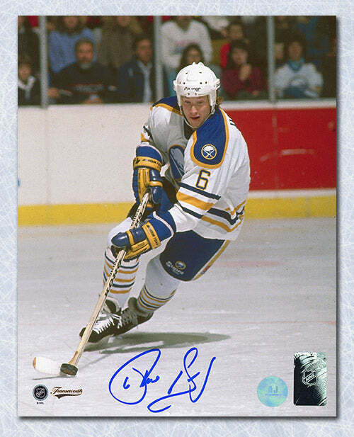 Phil Housley Buffalo Sabres Autographed Hockey Playmaker 8x10 Photo Image 1