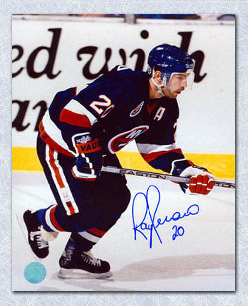 Ray Ferraro New York Islanders Autographed 8x10 Photo Image 1