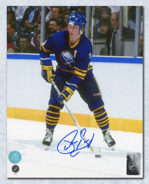 Phil Housley Buffalo Sabres Autographed USA Hockey Legend 8x10 Photo Image 1