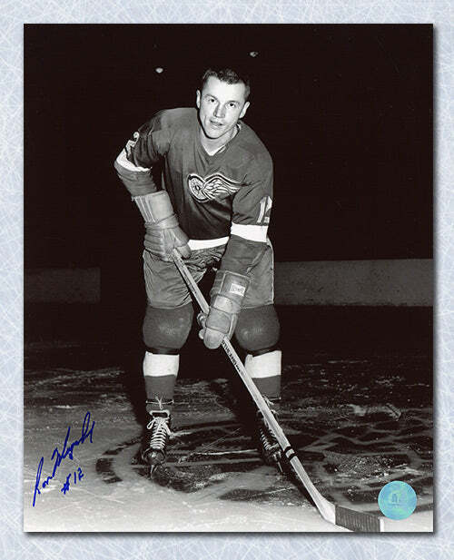 Ron Murphy Detroit Red Wings Autographed 8x10 Photo Image 1