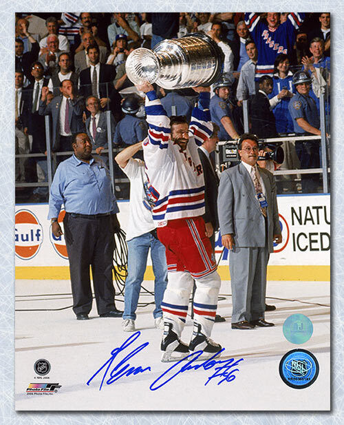 Glenn Anderson New York Rangers Autographed 1994 Stanley Cup 8x10 Photo Image 1
