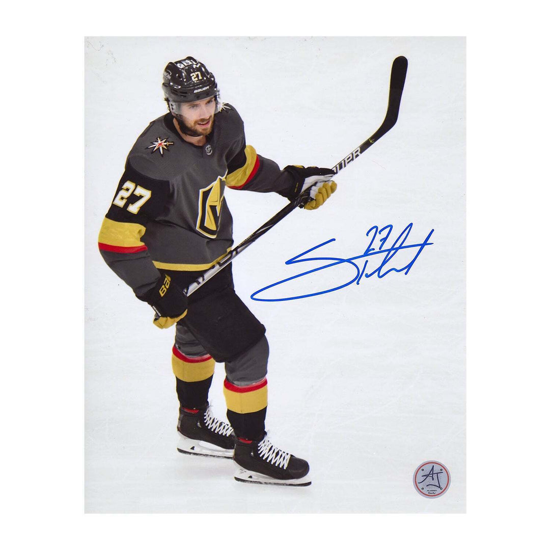 Shea Theodore Vegas Golden Knights Signed Hockey 8x10 Photo Image 1