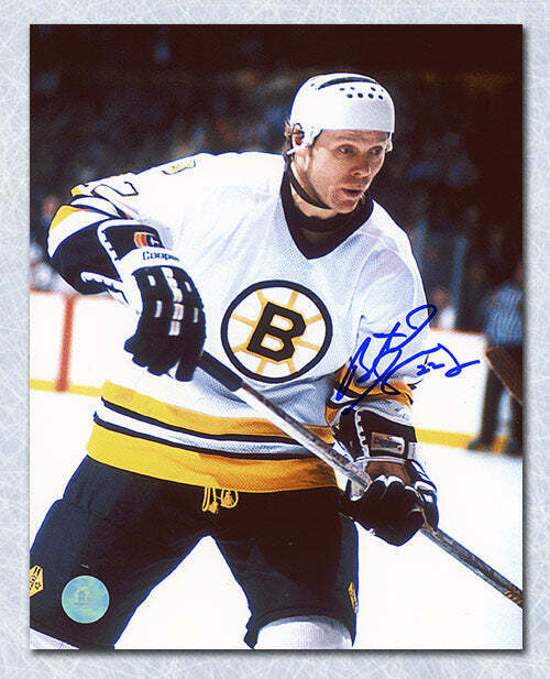 Butch Goring Boston Bruins Signed Close-Up 8x10 Photo Image 1