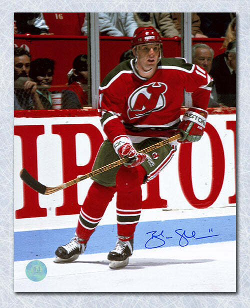 Brendan Shanahan New Jersey Devils Autographed Hockey 8x10 Photo Image 1