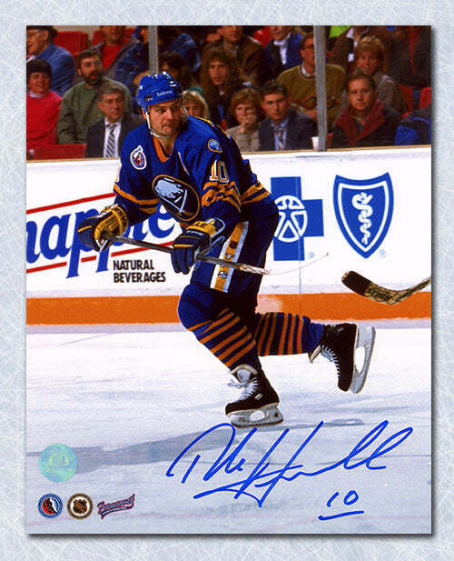 Dale Hawerchuk Buffalo Sabres Autographed Hockey 8x10 Photo Image 1