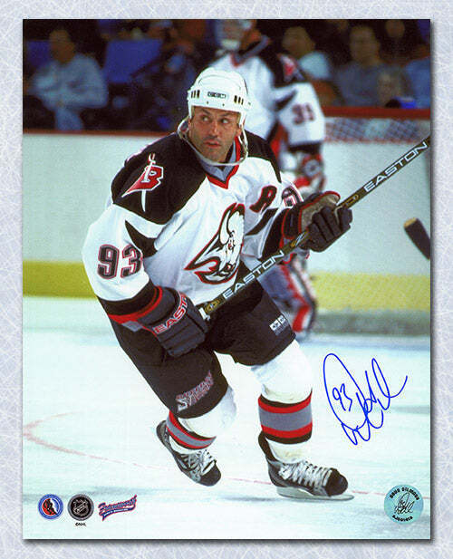 Doug Gilmour Buffalo Sabres Autographed Hockey 8x10 Photo Image 1
