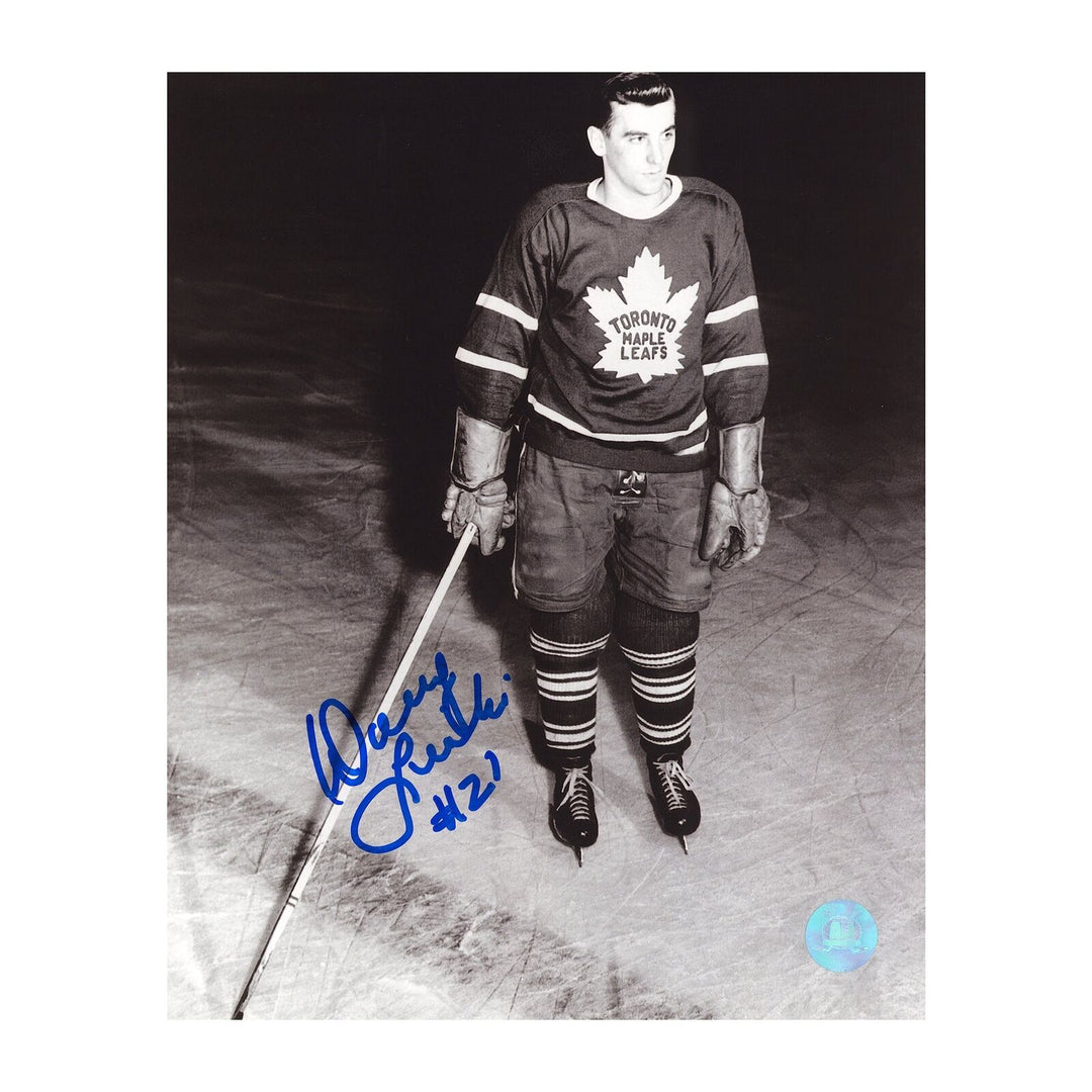 Danny Lewicki Toronto Maple Leafs Autographed 8x10 Photo Image 1