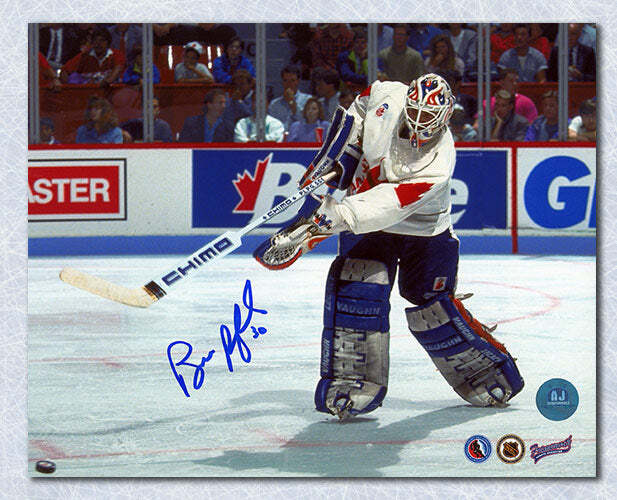 Bill Ranford Team Canada Autographed 1991 Canada Cup 8x10 Photo Image 1
