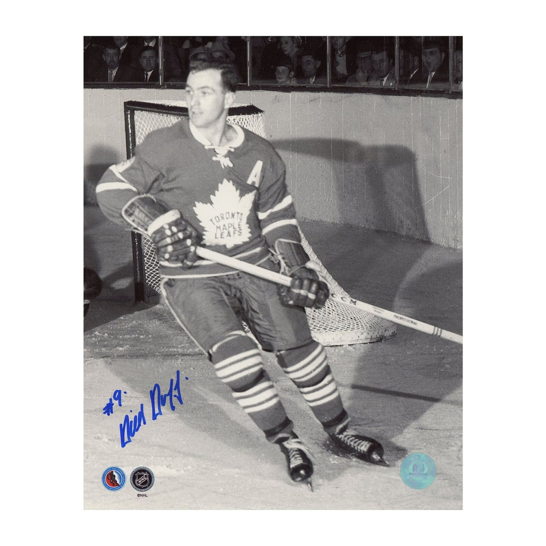 Dick Duff Toronto Maple Leafs Autographed 8x10 Photo Image 1