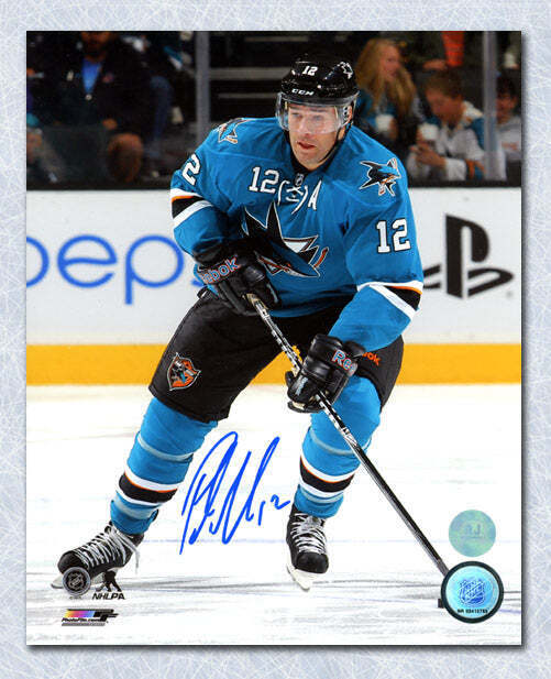 Patrick Marleau San Jose Sharks Signed Hockey 8x10 Photo Image 1