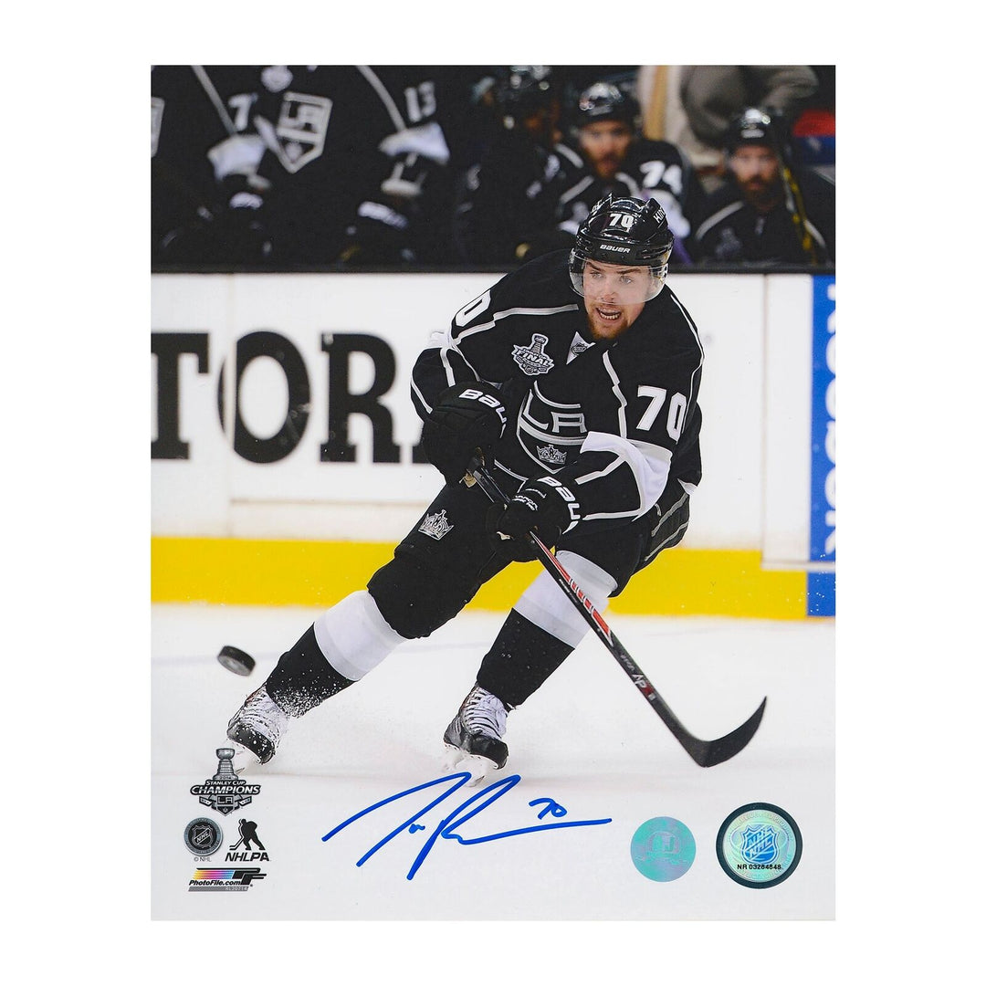 Tanner Pearson Los Angeles Kings Signed Cup Finals 8x10 Photo Image 1