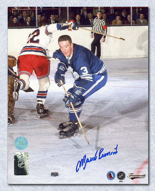 Marcel Pronovost Toronto Maple Leafs Signed Hockey 8x10 Photo Image 1