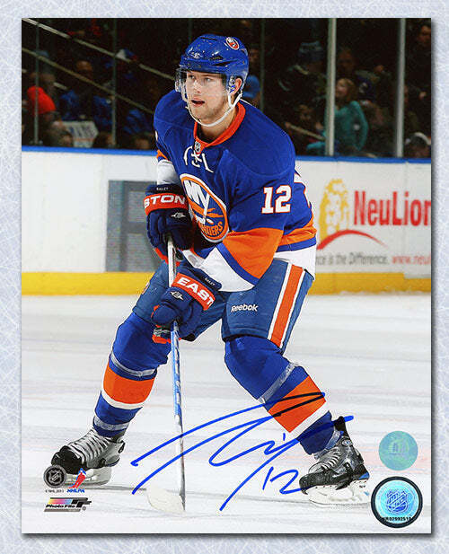 Josh Bailey New York Islanders Autographed Action 8x10 Photo Image 1