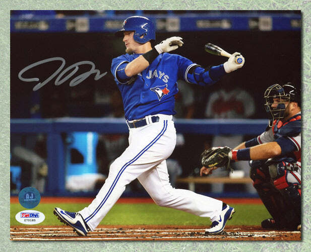 Josh Donaldson Toronto Blue Jays Autographed Swing 8x10 Photo Image 1