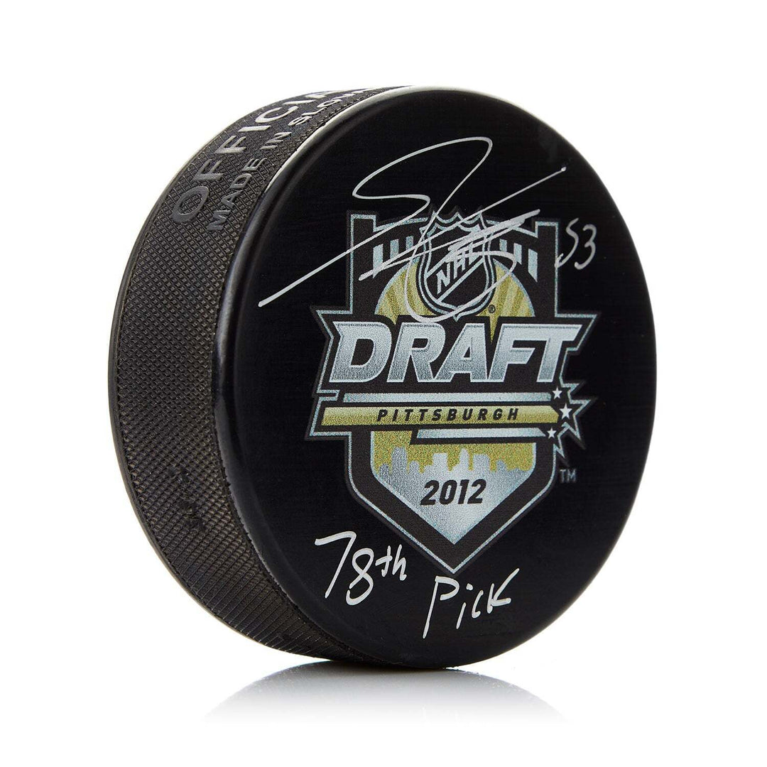Shayne Gostisbehere Signed 2012 NHL Draft 78th Pick Puck Image 1