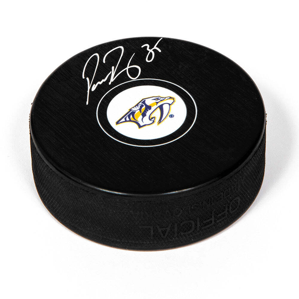 Pekka Rinne Nashville Predators Autographed Hockey Puck Image 1
