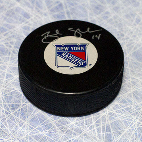 Brendan Shanahan New York Rangers Autographed Hockey Puck Image 1