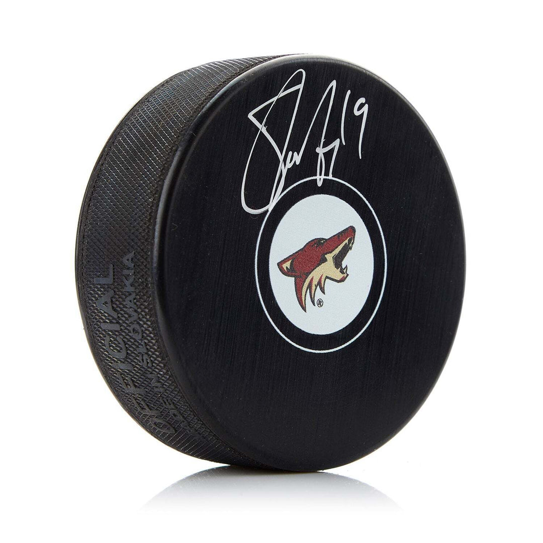 Shane Doan Arizona Coyotes Autographed Hockey Puck Image 1