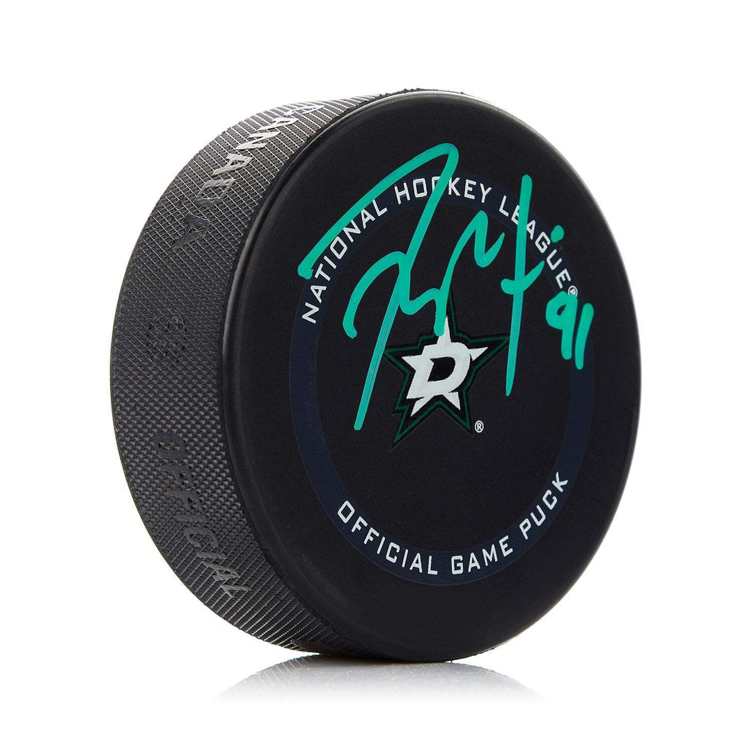 Tyler Seguin Dallas Stars Signed Official Game Puck Image 1
