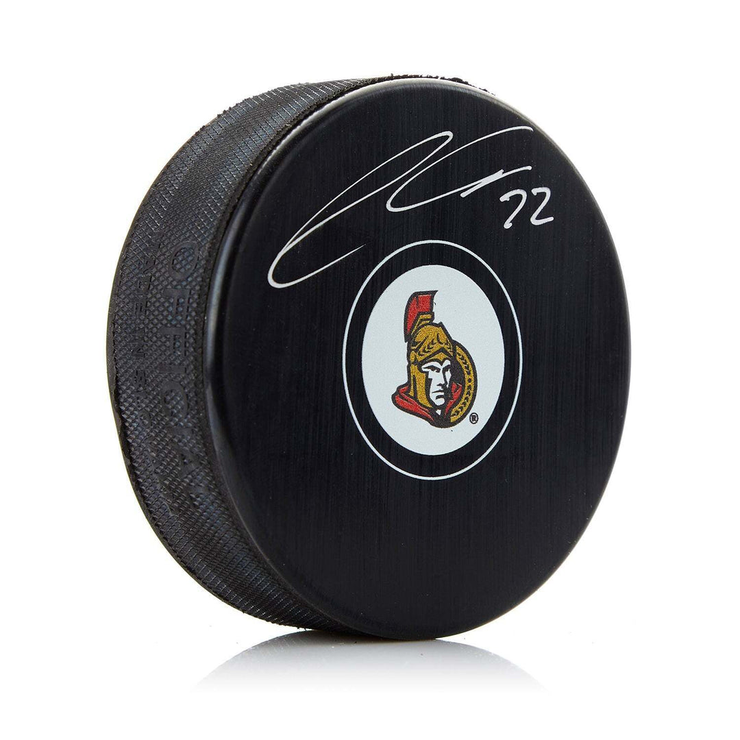 Thomas Chabot Ottawa Senators Autographed Hockey Puck Image 1