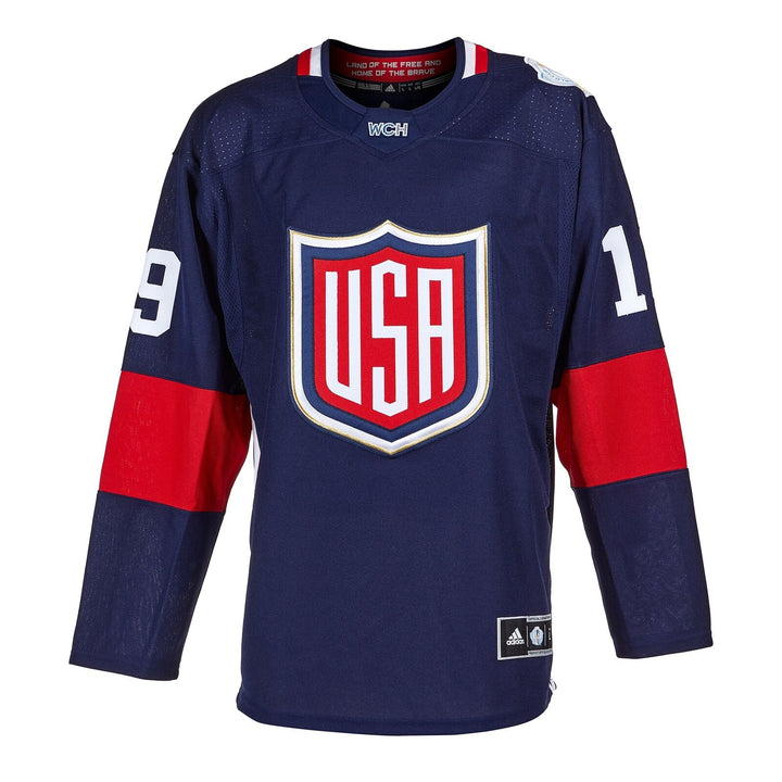 Matthew Tkachuk Team USA Hockey Autographed Adidas Jersey Image 2