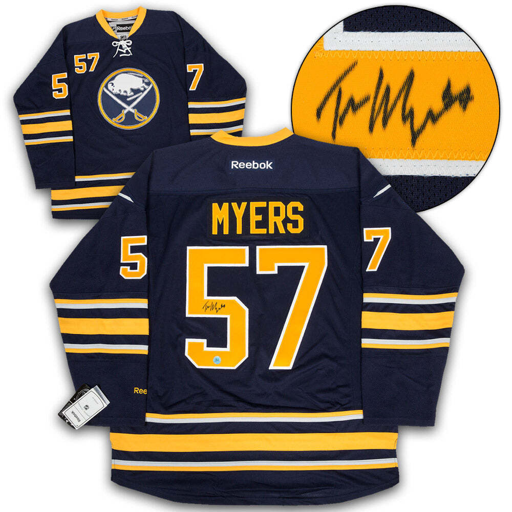 Tyler Myers Buffalo Sabres Autographed Reebok Jersey Image 1