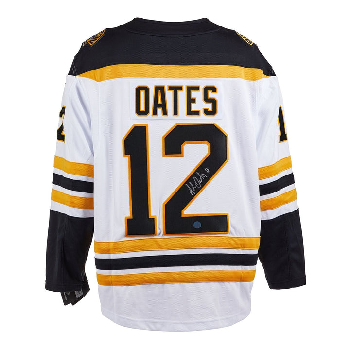 Adam Oates Boston Bruins Signed White Fanatics Jersey Image 1