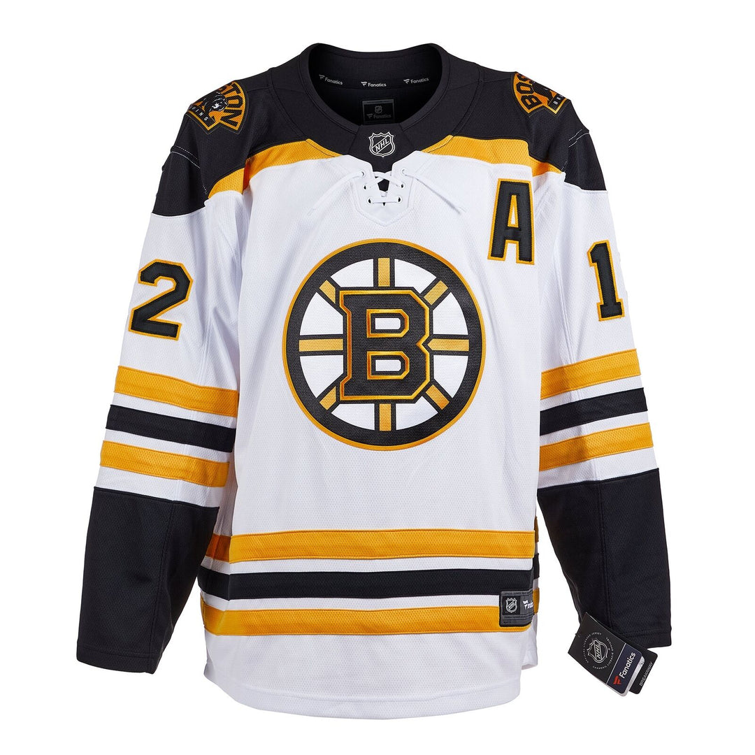 Adam Oates Boston Bruins Signed White Fanatics Jersey Image 2