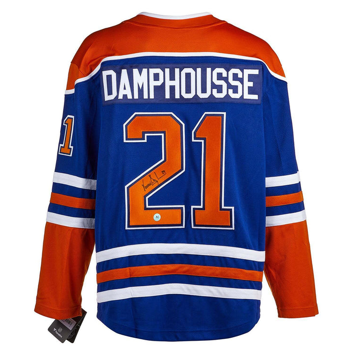 Vincent Damphousse Edmonton Oilers Autographed Fanatics Jersey Image 1