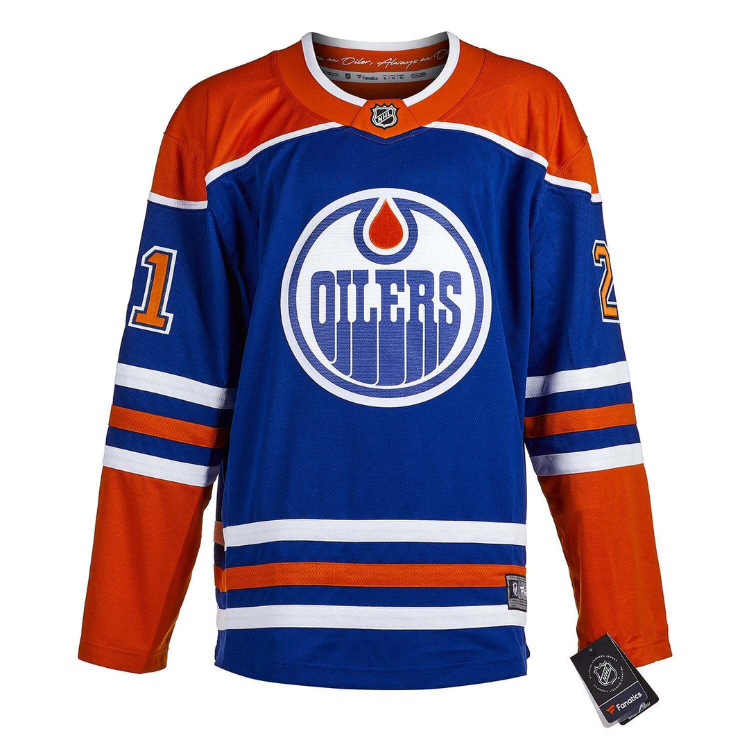 Vincent Damphousse Edmonton Oilers Autographed Fanatics Jersey Image 2