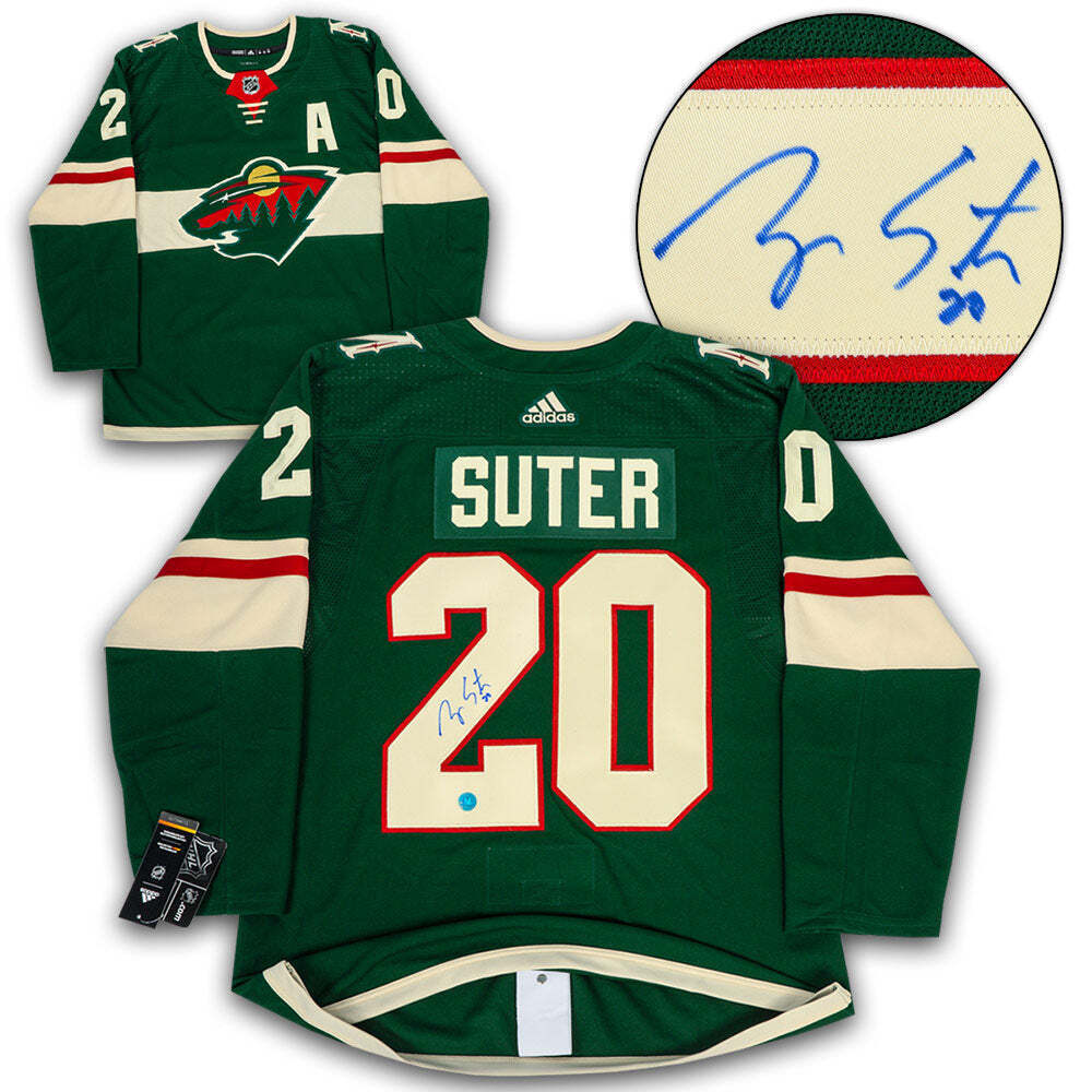 Ryan Suter Minnesota Wild Autographed Adidas Jersey Image 1
