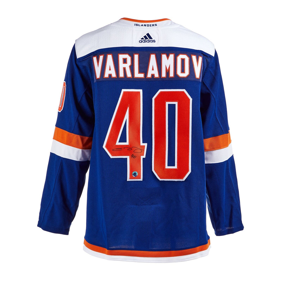 Semyon Varlamov New York Islanders Signed Alternate Adidas Jersey Image 1