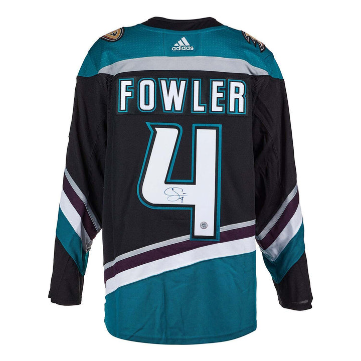 Cam Fowler Signed Anaheim Ducks Black Retro Third Adidas Jersey Image 1