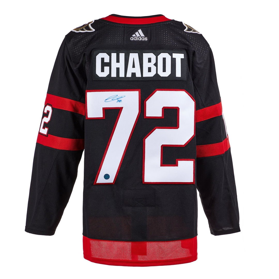 Thomas Chabot Ottawa Senators Autographed Adidas Jersey Image 1