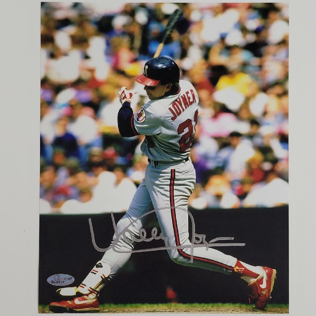 Wally Joyner signed California Angels 8x10 Photo #2 Autograph  OC Dugout Holo Image 1