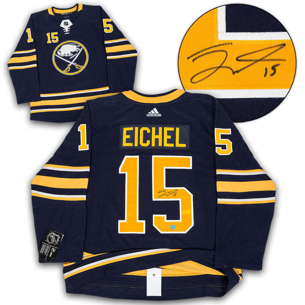 Jack Eichel Buffalo Sabres Autographed Adidas Jersey Image 1