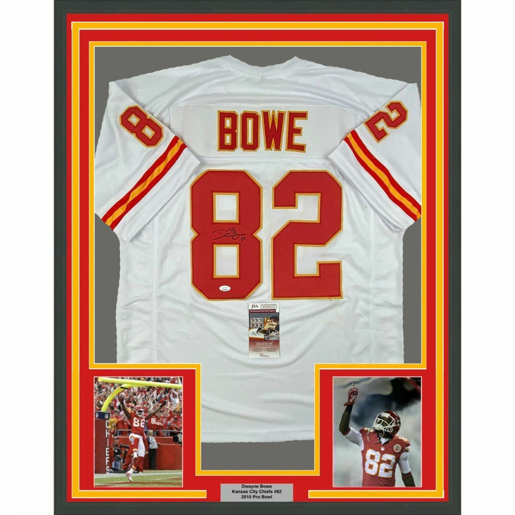 Dwayne Bowe autographed signed jersey NFL Kansas City Chiefs JSA