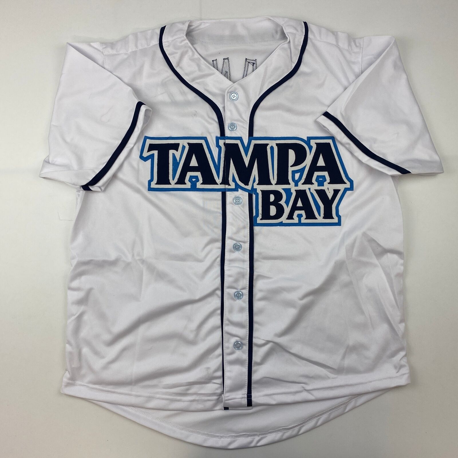 Autographed/Signed Wander Franco Tampa Bay White Baseball Jersey JSA C –  CollectibleXchange