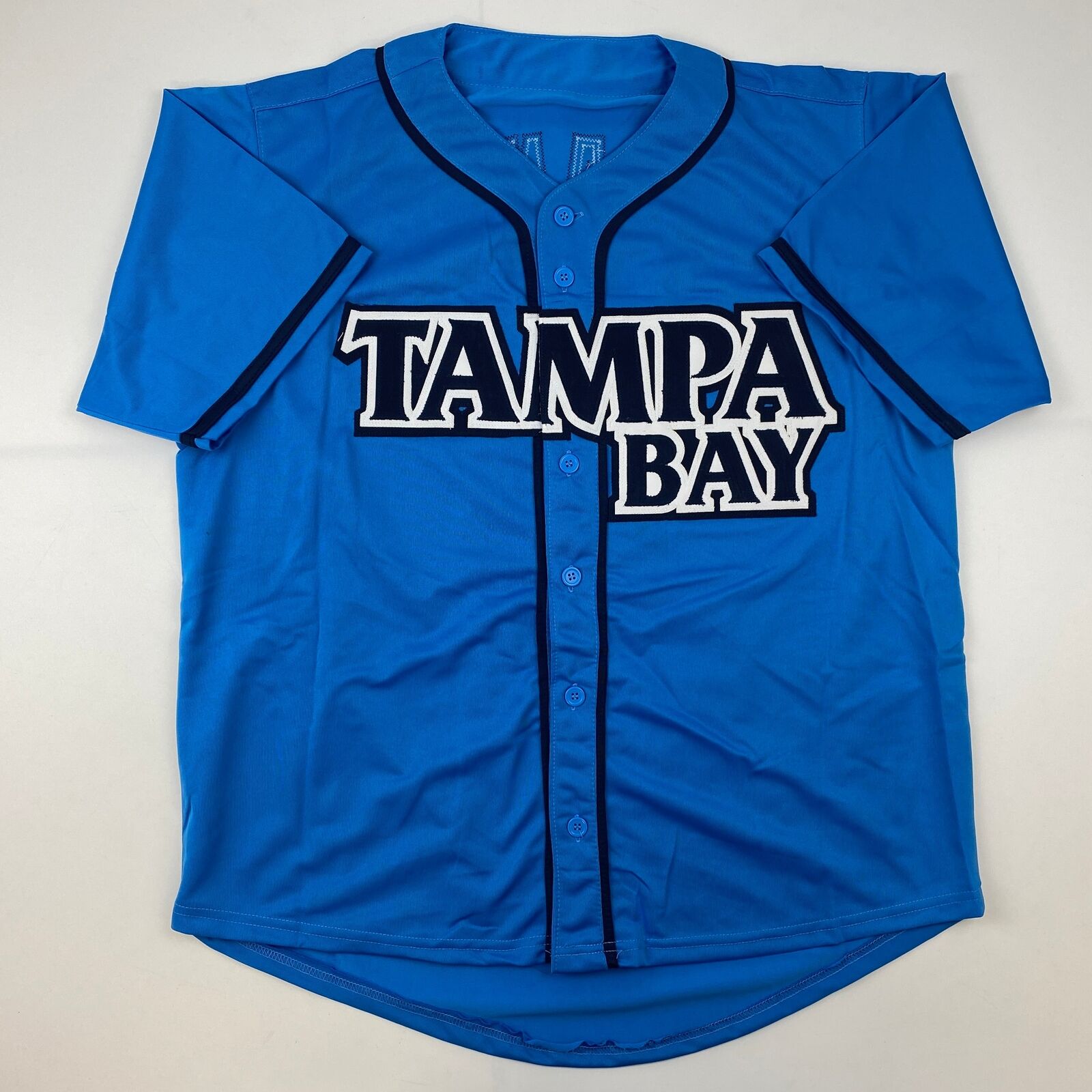 Autographed/Signed Wander Franco Tampa Bay Light Blue Baseball Jersey –  CollectibleXchange