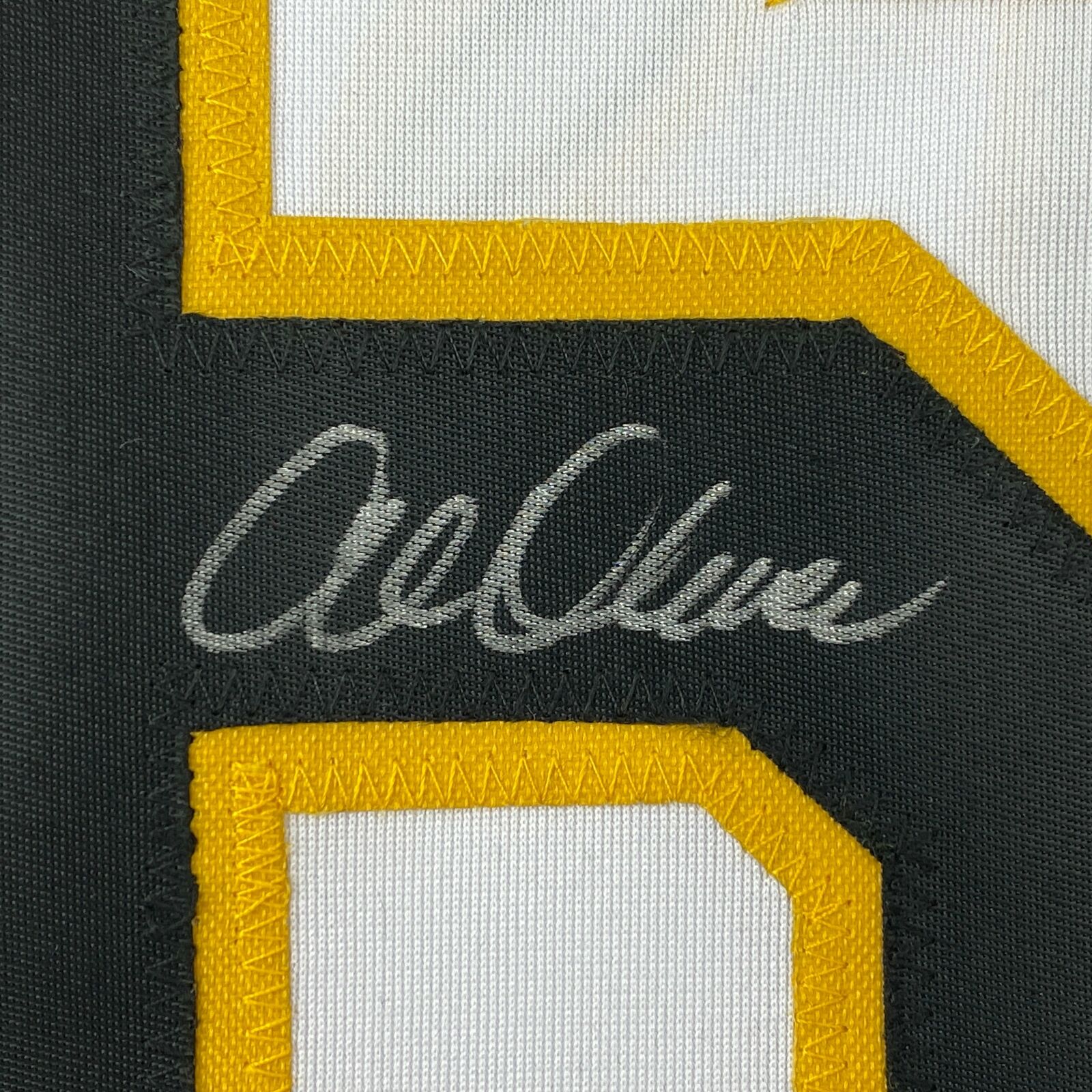 Autographed/Signed Al Oliver Pittsburgh Yellow Baseball Jersey JSA