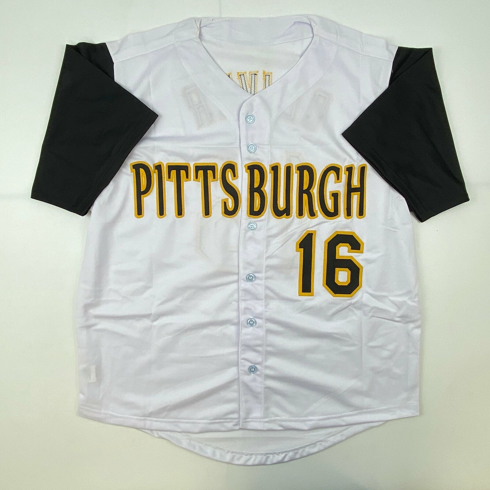 Autographed/Signed Al Oliver Pittsburgh Pirates White Baseball Jersey JSA  COA