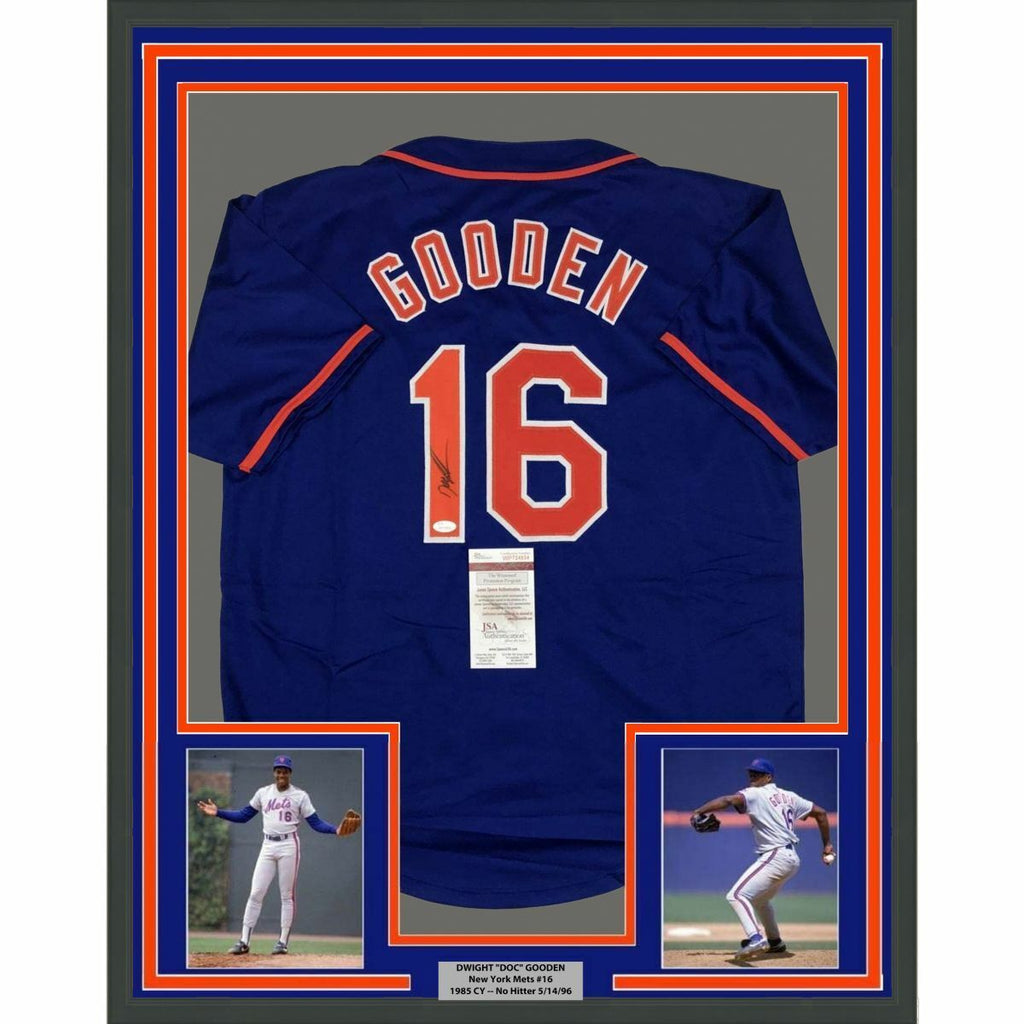 Dwight Doc Gooden Signed Jersey (Steiner)