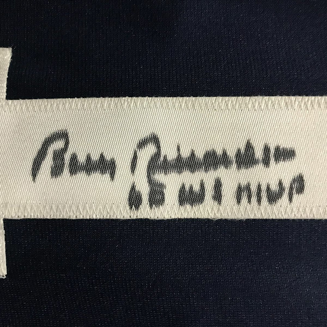 Autographed/Signed BOBBY RICHARDSON "60 WS MVP" New York Blue Jersey JSA COA Image 3