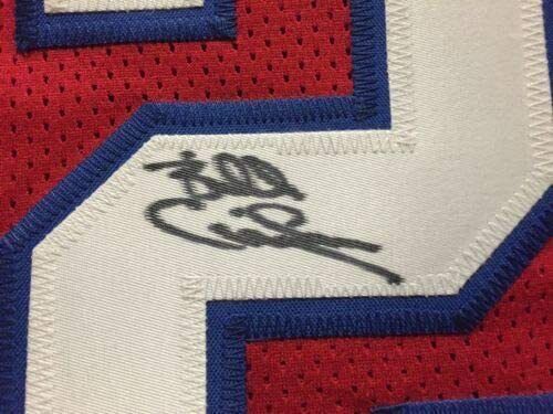 Autographed/Signed Billy Cunningham Philadelphia Red Jersey JSA COA Image 3